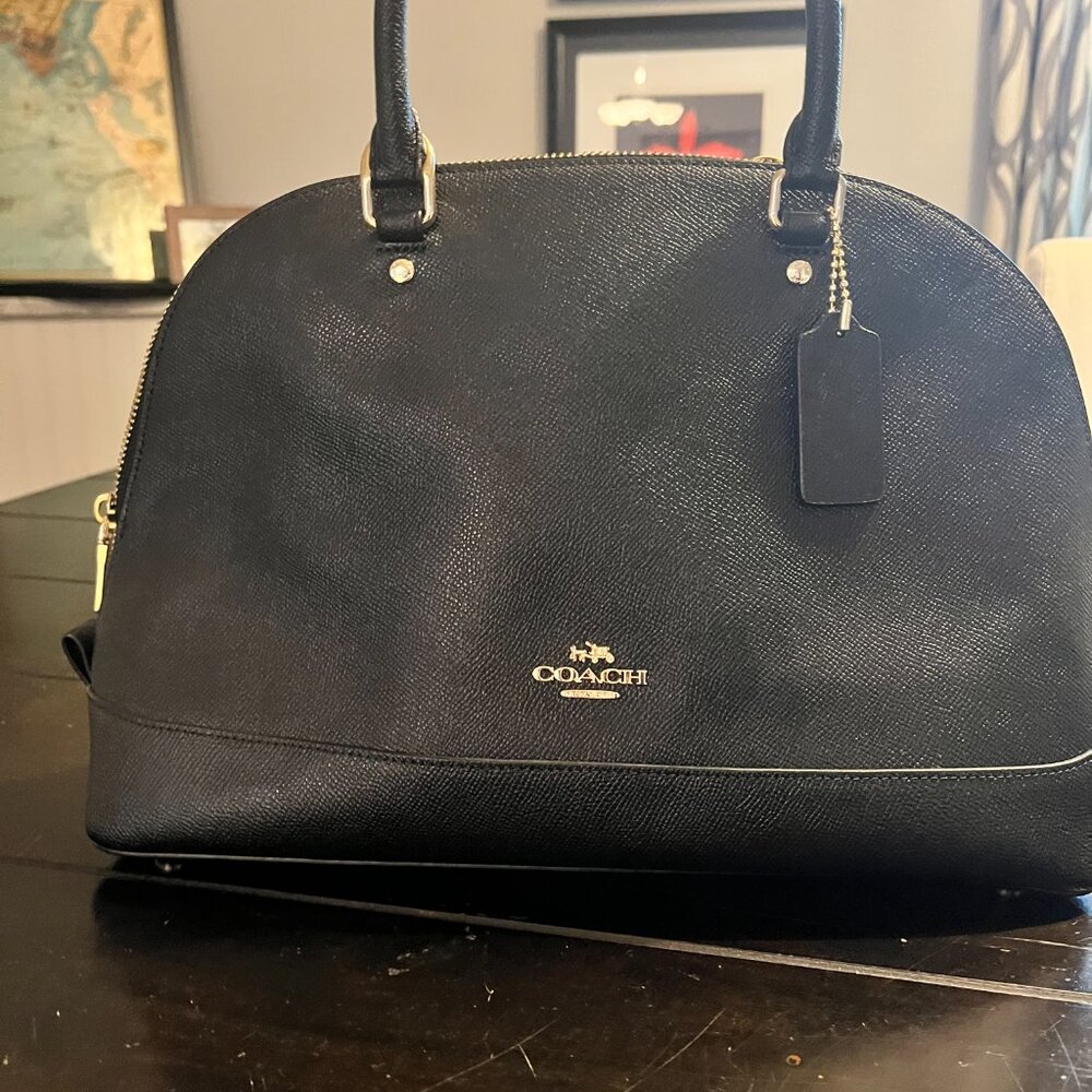 Coach Black Handbag
